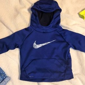 Navy blue Nike hoody